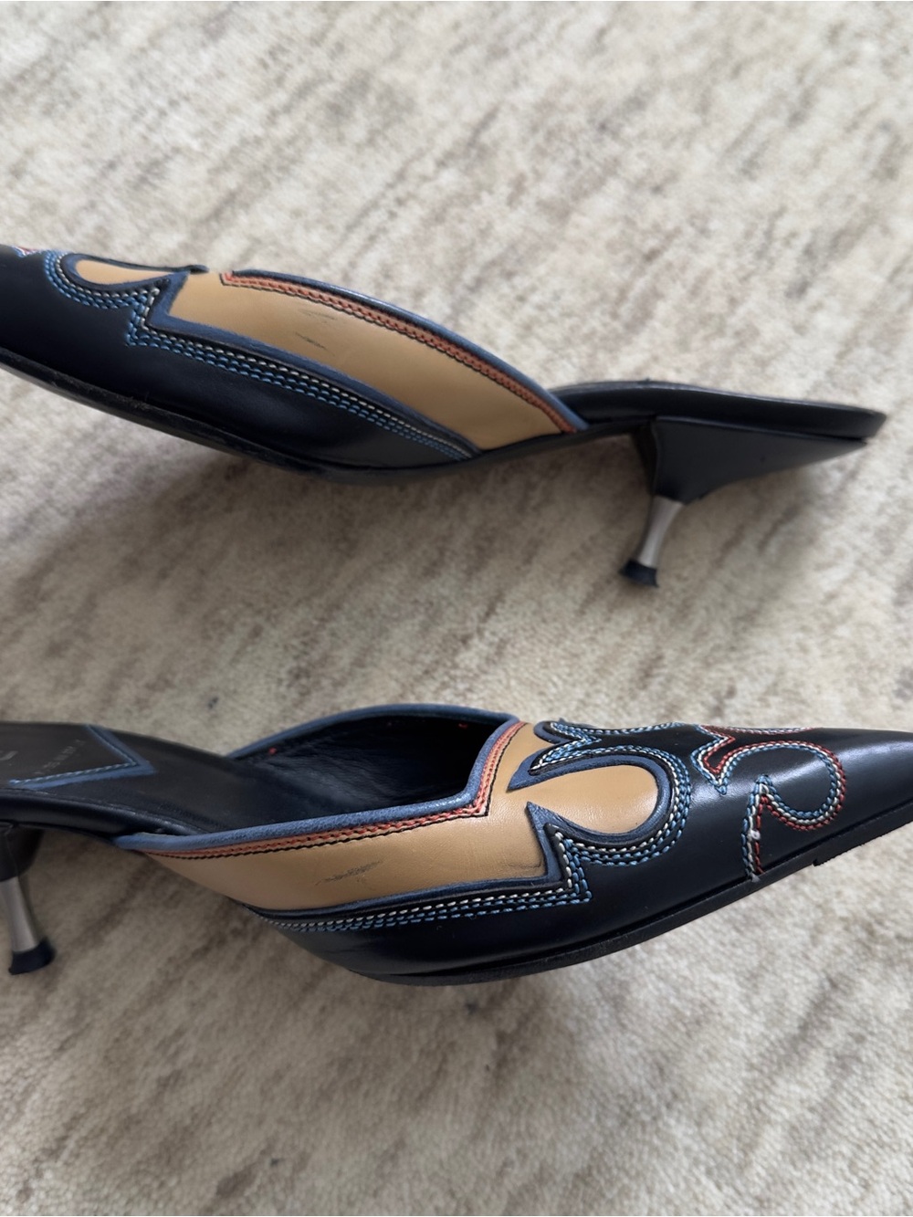 Vintage Miu Miu western heels - Picture 5 of 10
